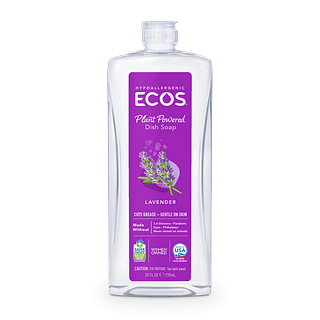 ECOS Dish Soap Lavender Front