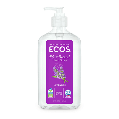 ECOS Hand Soap Lavender Front