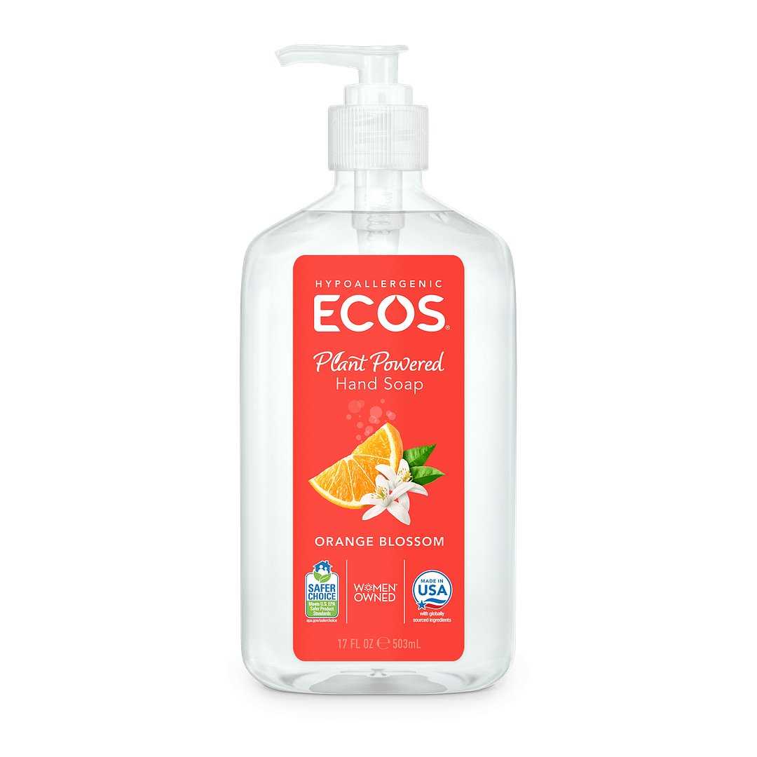 ECOS Hand Soap Orange Blossom Front