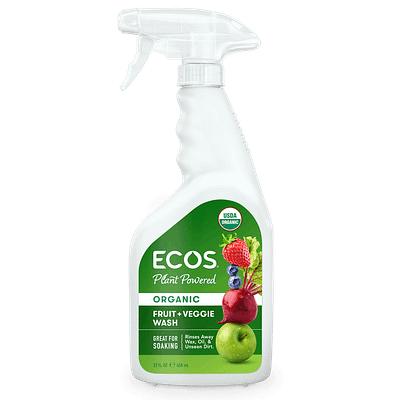ECOS Organic Fruit & Veggie Wash Front