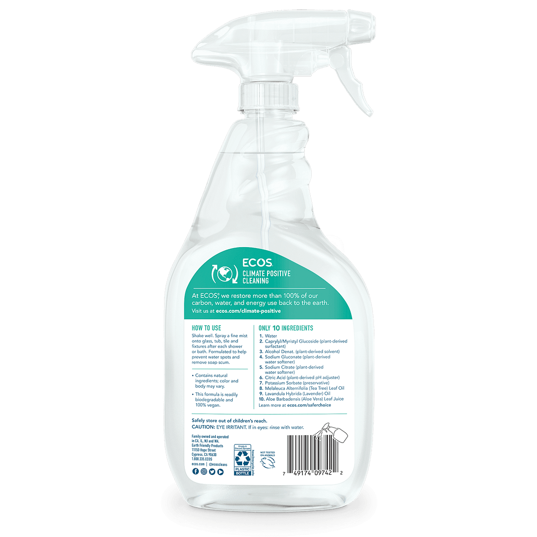 ECOS Bathroom Cleaner Back