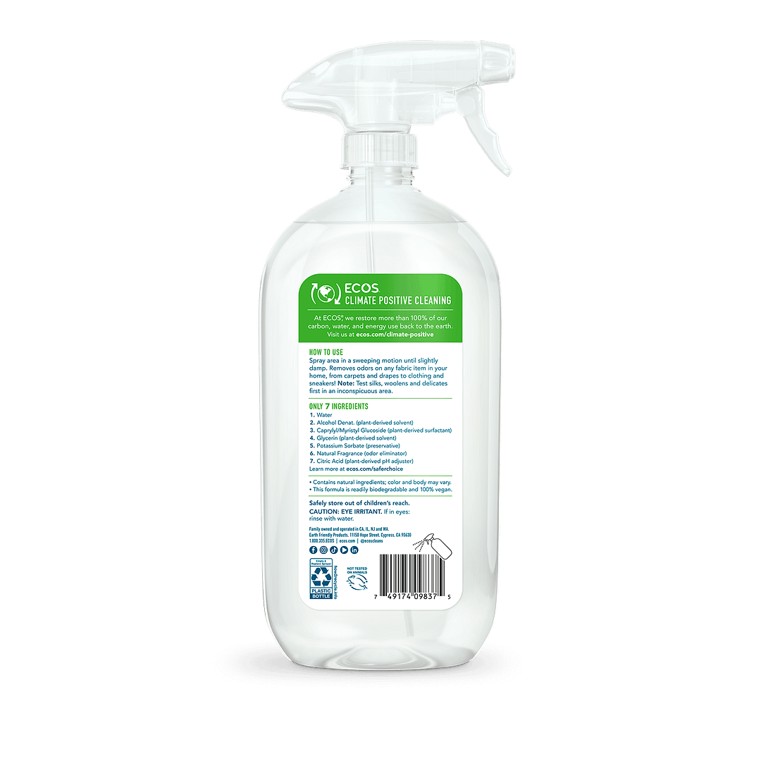 ECOS Odor Eliminator Lemongrass Back
