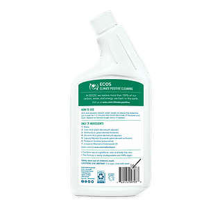 ECOS Toilet Bowl Cleaner Back